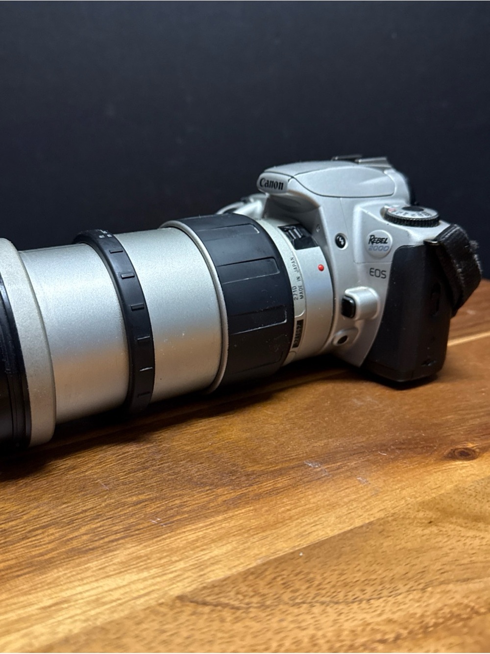 Cannon Rebel 2000 EOS Camera w/ Tamron LD 28-200 Lens Strap For Parts - Picture 14 of 15